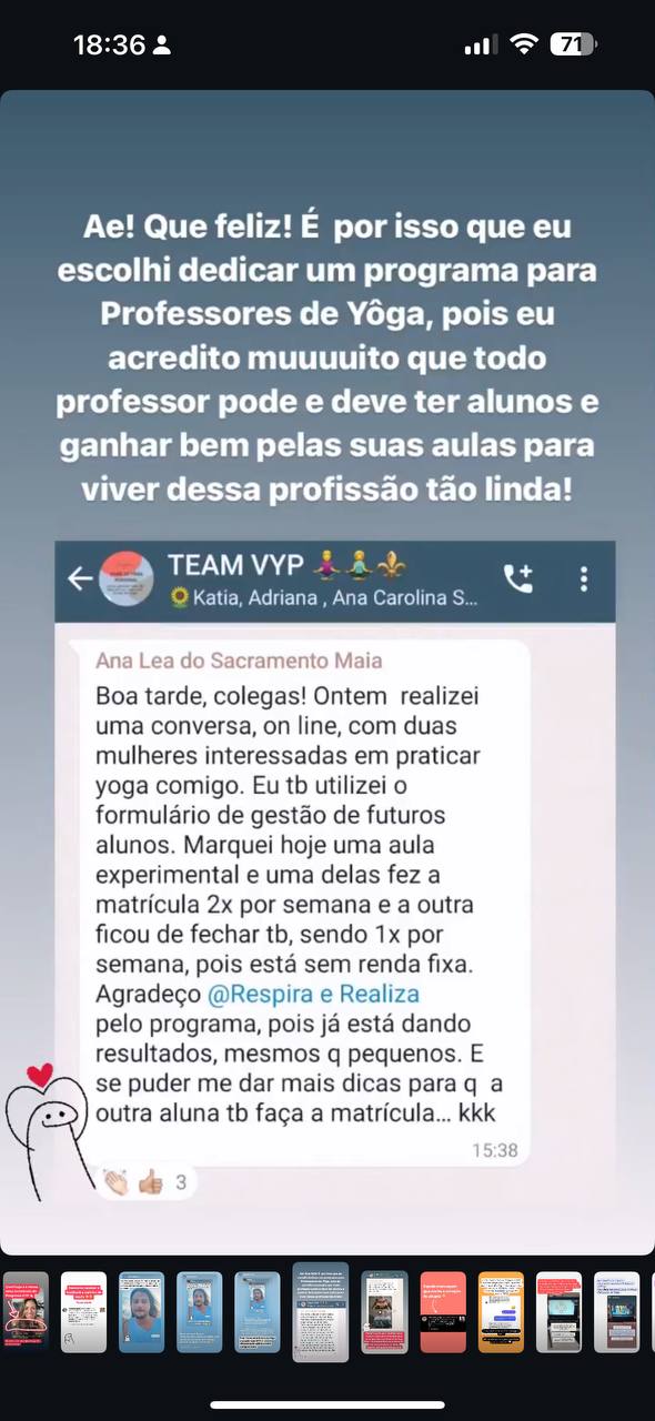 Primeiros resultados