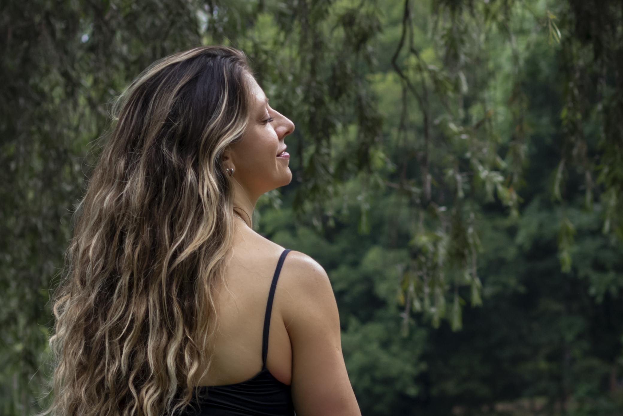 Pati Zillig em prática contemplativa